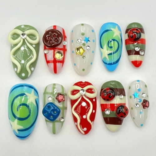 WHIMSICAL BUTTON MEADOW