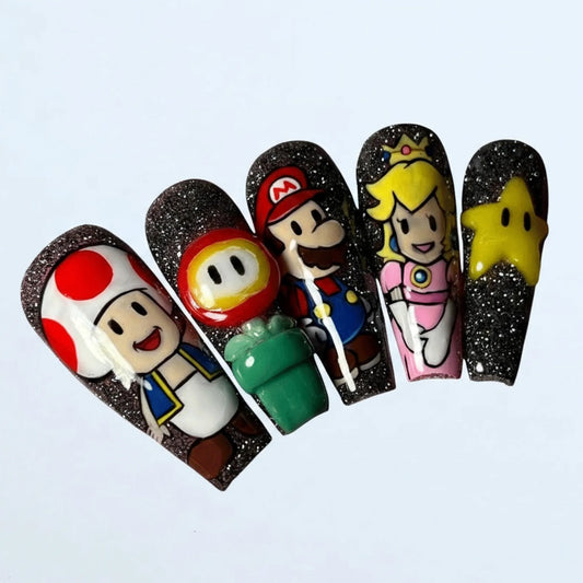 SUPER MARIO NAILS