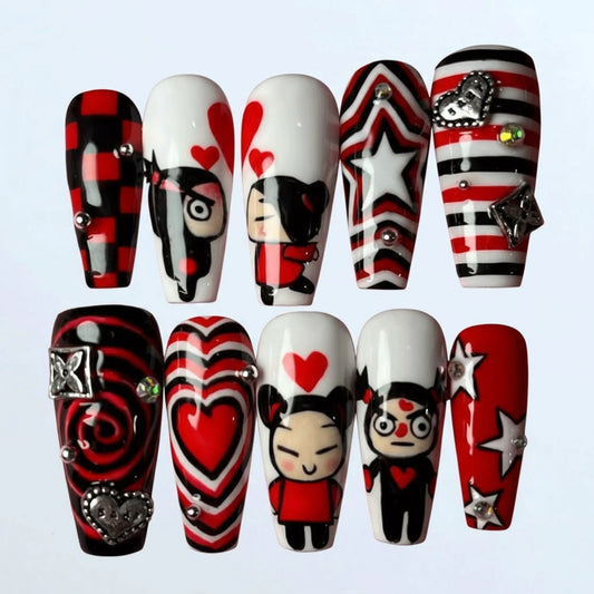 Punk Heart Nails