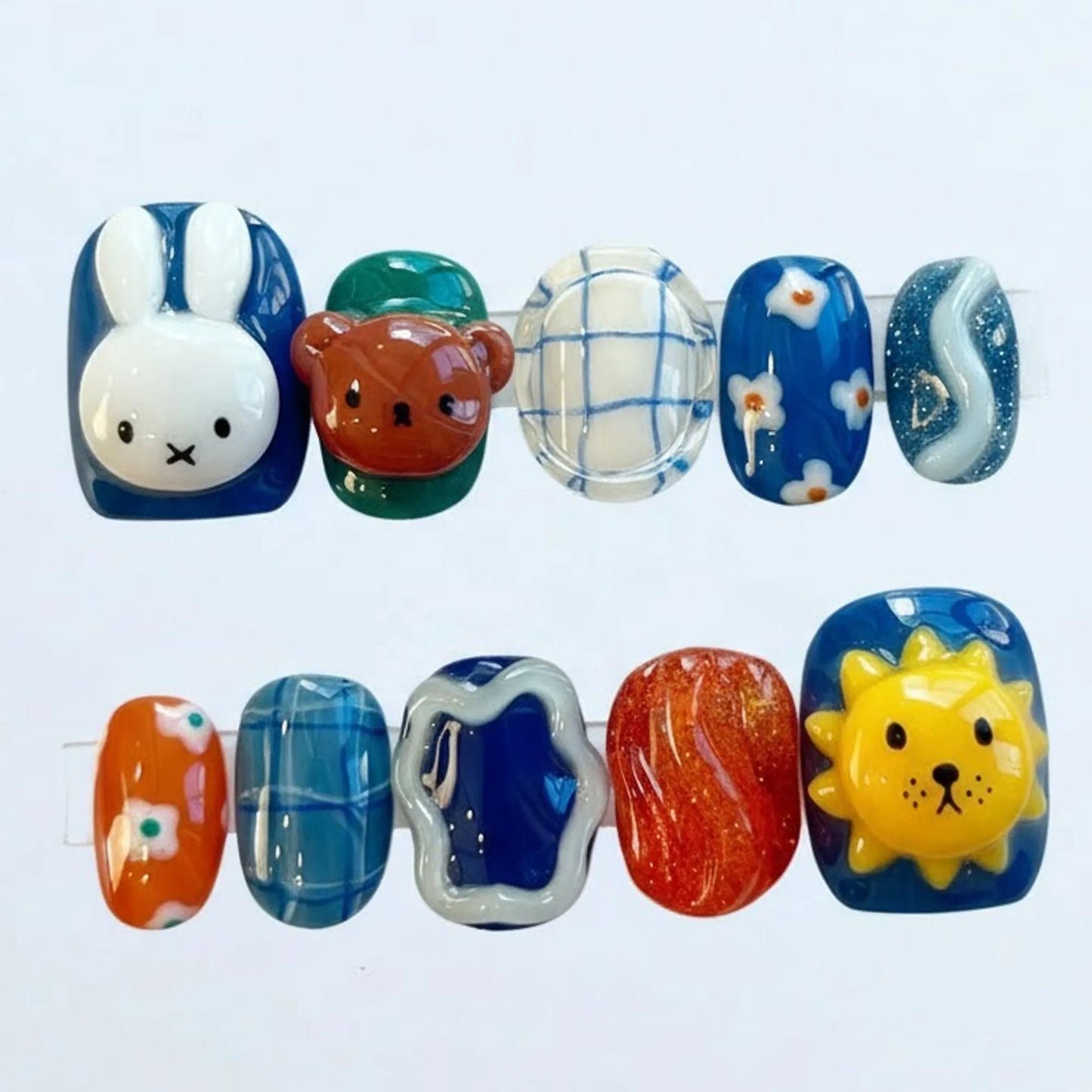 Cartoon Character Nails