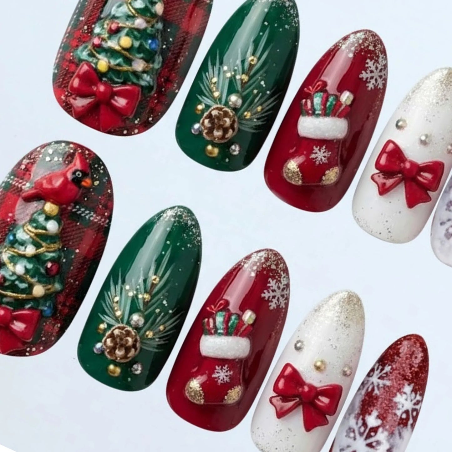 Premium Christmas Theme Nail