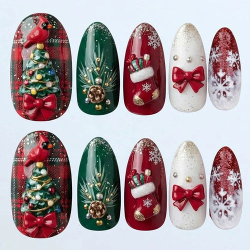 Premium Christmas Theme Nail