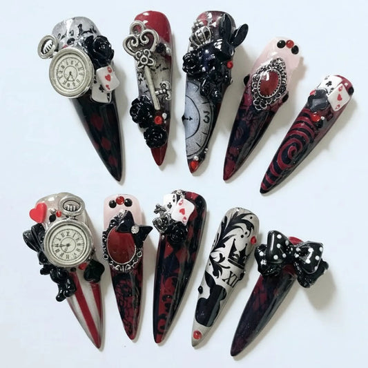 Custom Gothic Nails