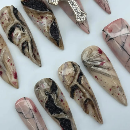 Vampire Blood Nails