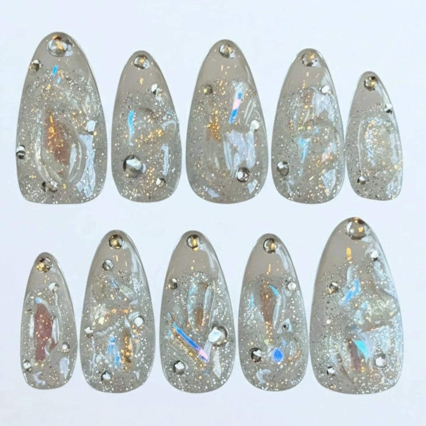 Diamond Dust Nails
