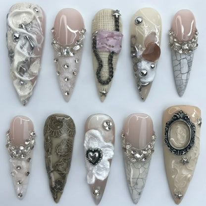 Victorian Elegance Nails