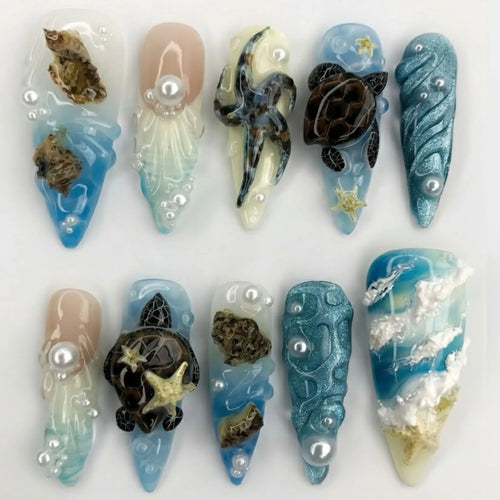 Ocean Dreams Nails