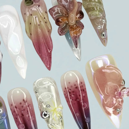 Translucent Jelly Nails