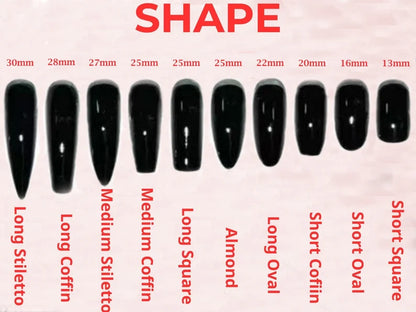 Christmas 3D Press On Nails